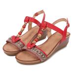 BS099 Shoes Women2020 Female Summer New Sandals Rome Plus Size Sandals Retro