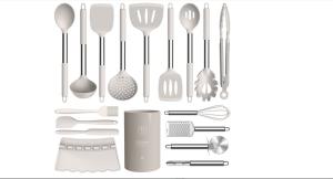 Wholesale Heat Resistant Kitchen Silicone Kitchen Utensil Sets Dishwasher Friendly from china suppliers