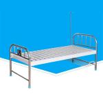 2130 * 960 * 500mm Hospital Folding Bed Height Adjustable For Patients