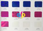 Various Patterns Laser Holographic Film , 16 Micron Cardboard Hot Stamping Film
