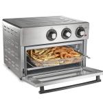 24L 12L Air Fryer Ovens Kitchen Cooking Appliance Stainless Steel Electric Retro