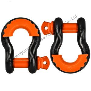 Wholesale General Industry Bow Shackle Heavy Duty Ultimate Strength with Safety Bolt Pin from china suppliers