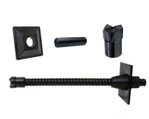 Wholesale Iron Steel Hollow Grouting Self Drilling Rock Anchor Bolt for Underground Mining from china suppliers