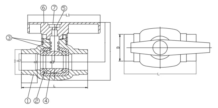 25mm Brass Ball Valve for PPR Plumbing Materials and Piping System Control in Plastic