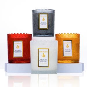 Wholesale Home Garden Wedding Parties Birthday Glass Jar Scented Candle Soy Candle Gift Set from china suppliers