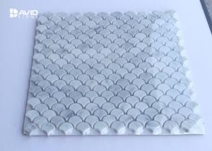 Wholesale 110pcs Small Lantern Mosaic Tile Sheets , Carrara Marble Mosaic Style Wall Tiles from china suppliers