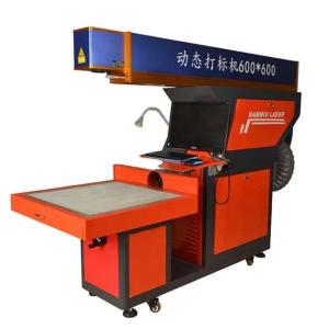 Wholesale Custom CO2 Laser Marking Machine 30w 60W 80W 600*600mm Working Area from china suppliers