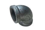 90 Degree Black Iron Pipe Union Malleable Iron Elbow