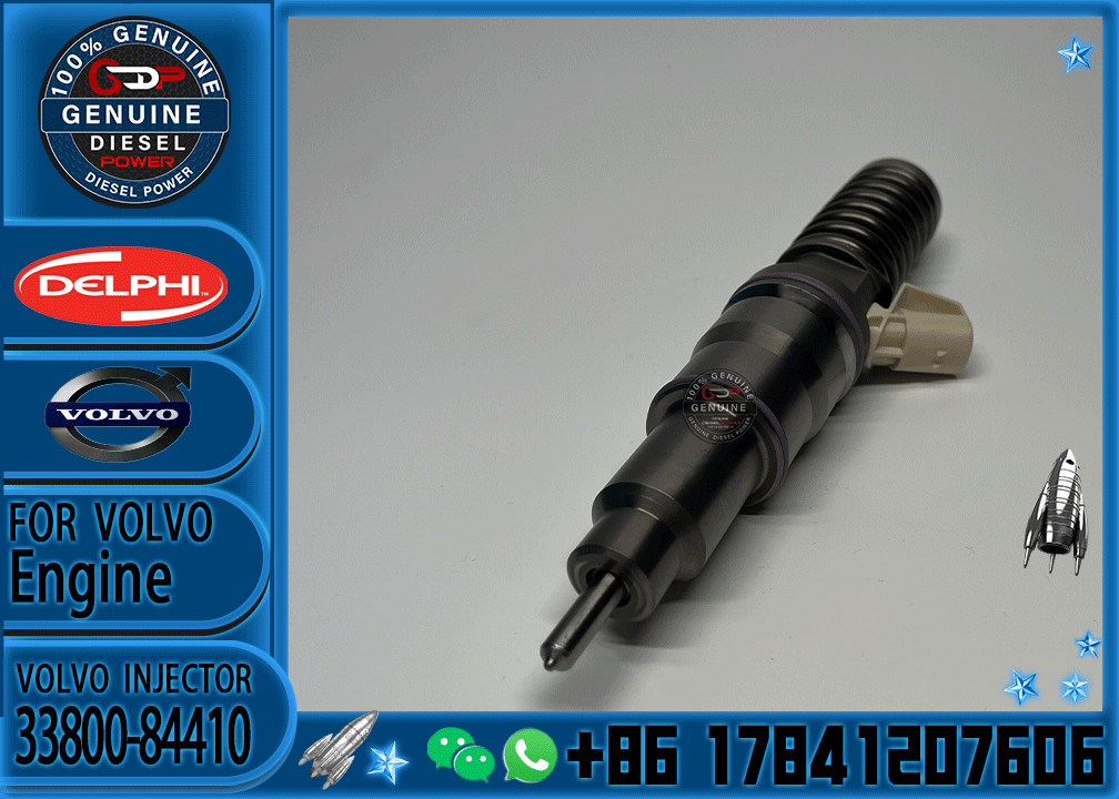 D6CB Diesel Engine Parts 3380084400 3380084410 Common Rail Injector 33800-84400 33800-84410