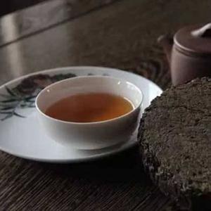 Wholesale Pure Nature Black Tea Brick With Raw Dark Green Tea For Slimming from china suppliers