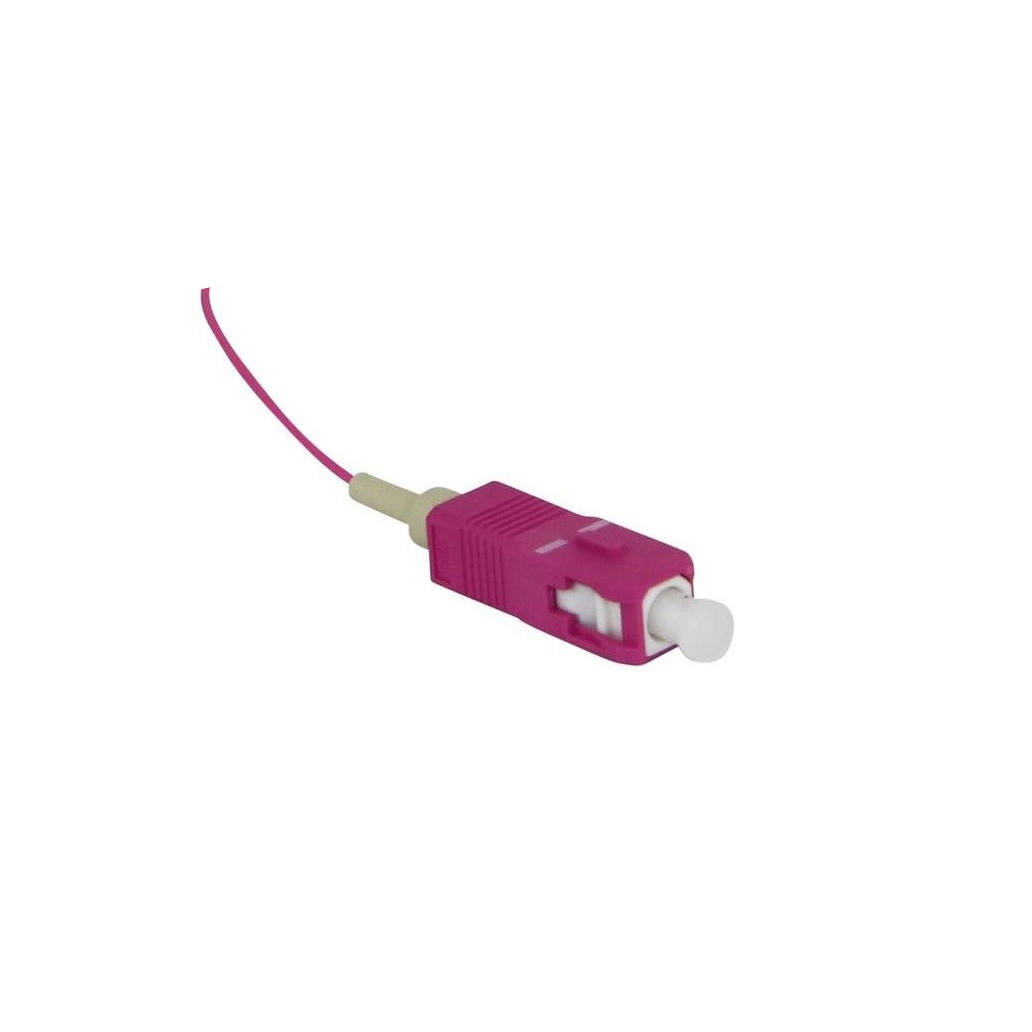 12 Color LC APC Pigtail , 2m 0.3dB iL LC Pigtail Single Mode LSZH 0
