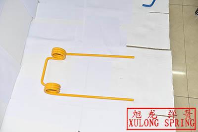 xulong spring manufacture double torsion spring used in agriculture machinery