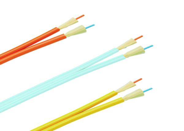 Indoor Riser Duplex 2.0mm / 3.0mm Tight Buffered Fiber Optic Cable for Patch