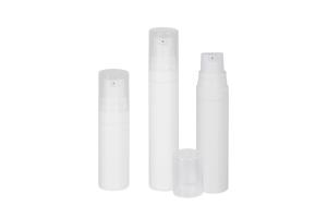 Wholesale 5ml 8ml 10ml White Pp Airless Skin Care Pump Bottle For Travel Set from china suppliers