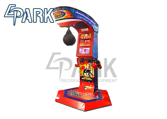 Iron Metal And Tempered Glass Arcade Game Machine Coin Operated