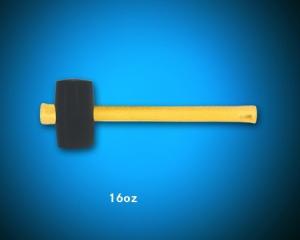 Wholesale French type rubber hammer with plastic handle from china suppliers