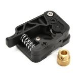 Plastic Stainless Steel MK10 3D Print Head Extruder Black 1.75mm