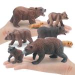 Brown Bear Life Cycle Figure Model Toy For Boys Girls Kids