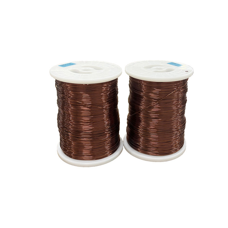 Modified Polyester Enameled Copper Winding Wire AWG 38-8 For High Temperature Motor