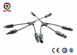 Wholesale Low Smoke Emission Solar Branch Connector 1000VDC With Solar Cable 4mm2 from china suppliers