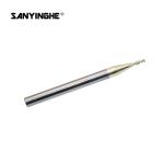 HRC63 2 3 4 Flutes Flat Aluminum End Mills 24mm Cutting Tool For Stainless Steel