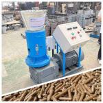 Rollers Rotated Industrial Pellet Machine 300kg/H 22kw Wood Biomass Pelletizer