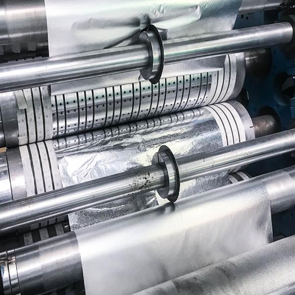 High Speed Pop-Up Aluminum Foil Paper Sheets Folding Machine 4400x1800x2200mm