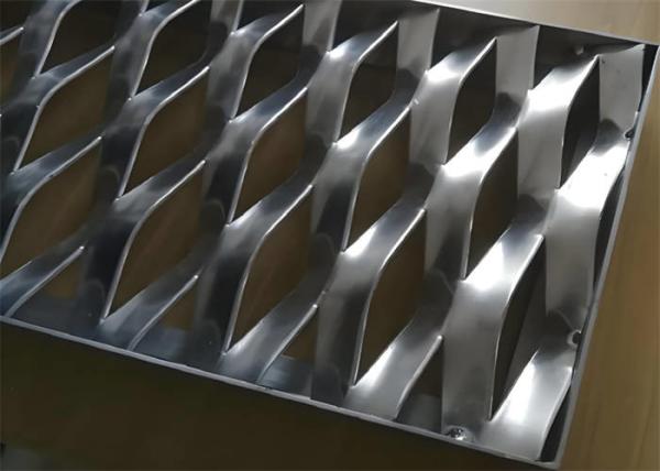 Stainless Steel Expanded Metal Fabrication For Industrial / Agricultural /