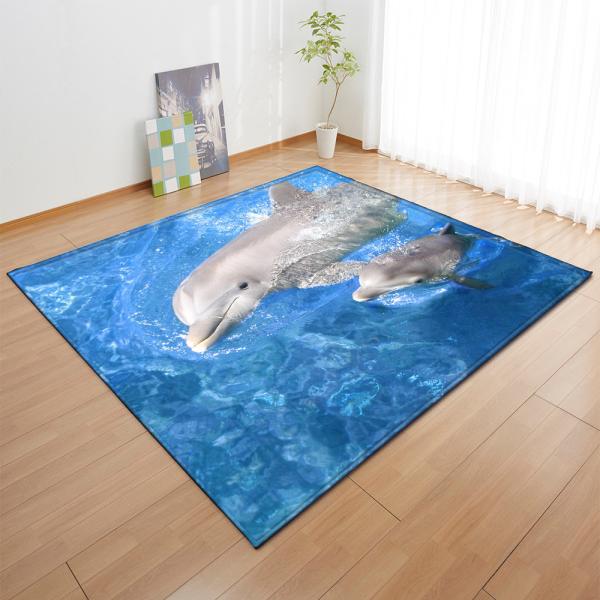 Animal New Cartoon Large Carpet Source Wholesale Feather ins Style Bedroom Floor