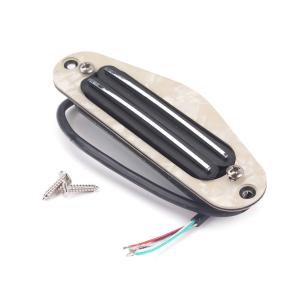 Wholesale Hot Rail Mini Humbucker Pickup Ceramic Chrome Yellow Pearl Pickup Ring N5.8K/B11.7K from china suppliers