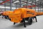 Small Trailer-Mounted Concrete Pump Cement Pump Trailer 60m3/H