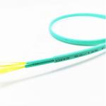 Flat Twin Indoor Optical Fiber Cable LSZH Multimode Duplex Fiber Optic Cable
