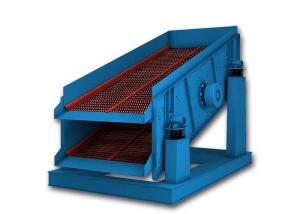 Wholesale Dry Ore Powder Vibro Sieve Machine , Soil Sieving Machine Singel Deck from china suppliers