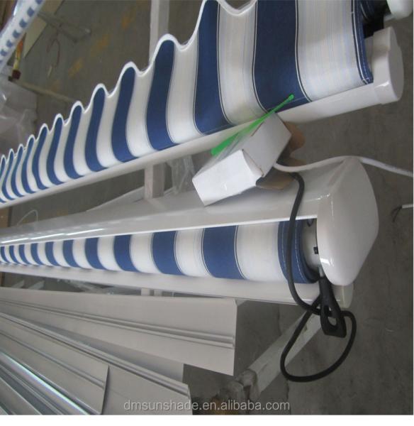 Outdoor Aluminium Retractable Window Awnings Heavy Duty Drop Arm Folding Window Awnings