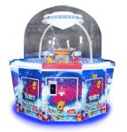 240V Redemption Game Machine Unis Ticket Dome Rfid Ticket Merchandiser For 4