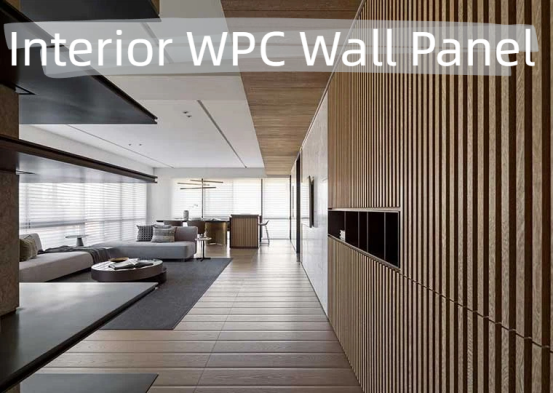 24mm WPC Indoor Wall Panel Fireproof Wood Plastic Composite Wall Panel