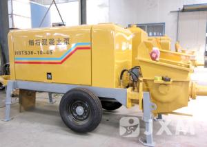 Wholesale Stable Performance Trailer Mounted Concrete Pump HBTS90-18 from china suppliers