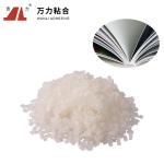 Transparent EVA Hot Melt Adhesives 4500 Cps Flaky Polyester EVA-C-23