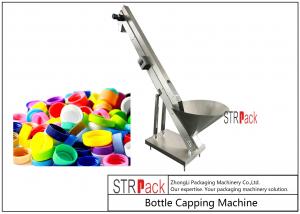 China Automatic Bulk Cap Elevator / Cap Feeder Machine , Cap Sorter Machine For Capping Machine on sale