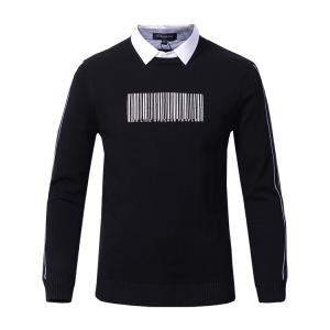 Wholesale Mens Crew Neck Sweater Business Casual , Men's Winter Knit Sweaters Customized from china suppliers