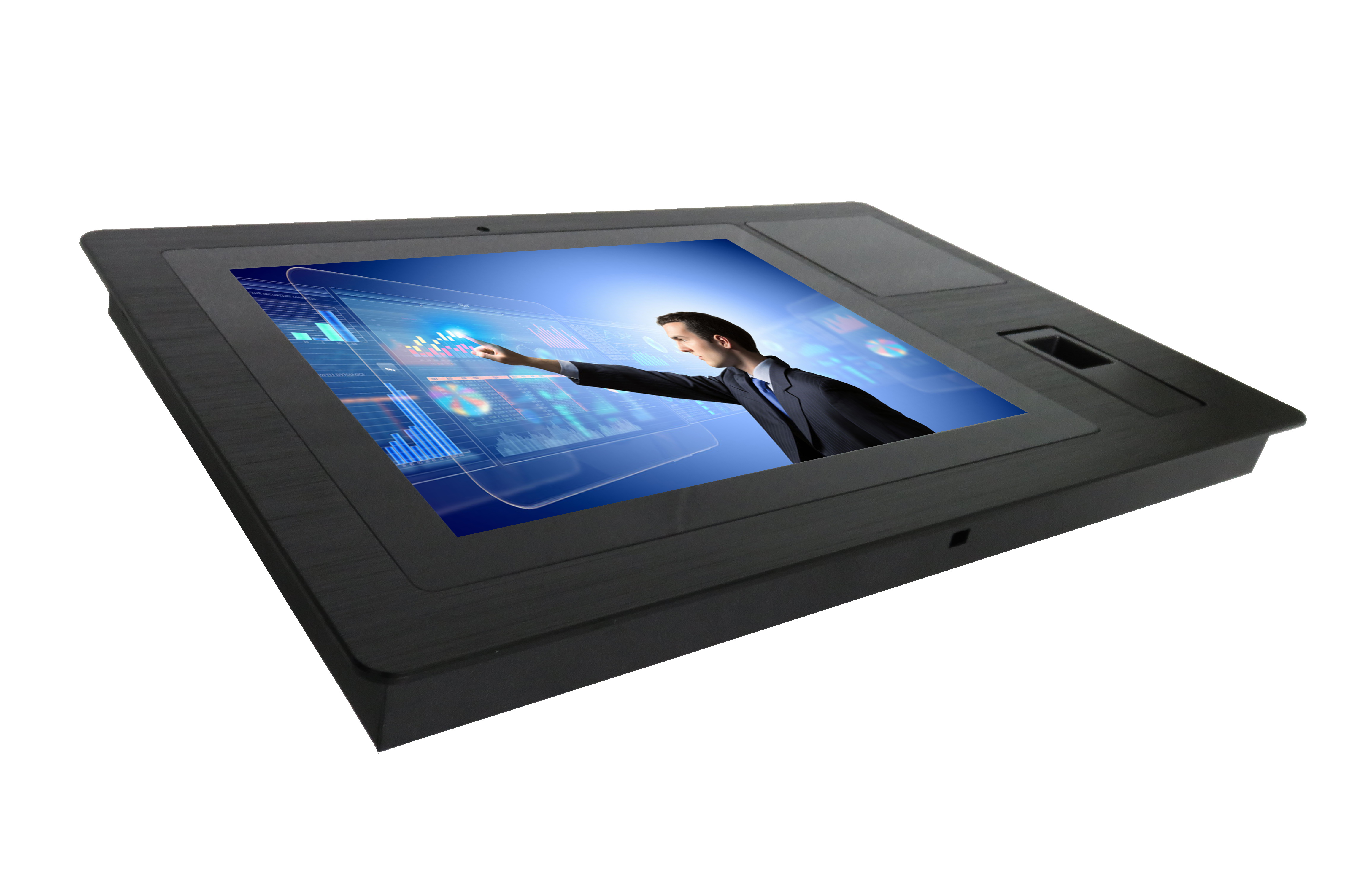 panel mount rugged PC with RFID NFC