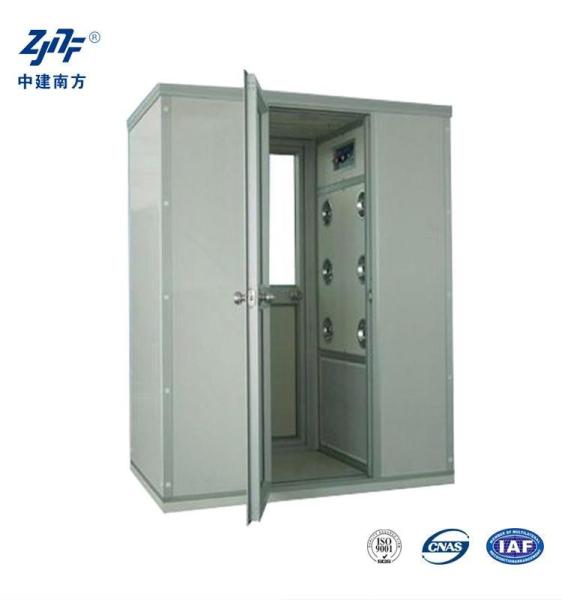 SUS304 Low Noise Cleanroom Air Shower Cabinet , 12 Nozzles 99.99% Stainless