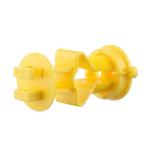 HDPE Electric Fence Screw Tight T Post Electric Fence Insulator Impact Resistant