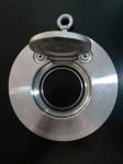 EPDM Single Disc Wafer Check Valve Water Oil Gas Valve - Carbon Steel Body PN16