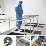 GCC Automatic Shoe Sole Cleaning Machine For Food Industry Cleanroom