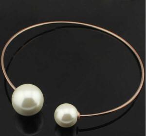 Wholesale 18IPG fashion Luxury BV FULL circle SHELL 316L Stainless Steel Chain Necklace Jewelry N141 from china suppliers