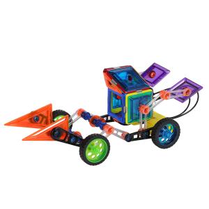 China Educational STEM Magnetic Toy Vehicles Remote Control Magnetic Childrens Blocks on sale