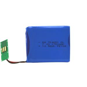 Wholesale ROSH 13Wh 1700mAh 2S 7.4 V Lipo Battery from china suppliers