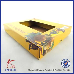 Wholesale Bright Yellow Mushroom Packaging Corrugated Cardboard Box With Lids from china suppliers