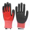 Buy cheap 13 Gauge 15 Gauge Garden Work Gloves Resistant Abrasion Nylon / Polyester Liner from wholesalers
